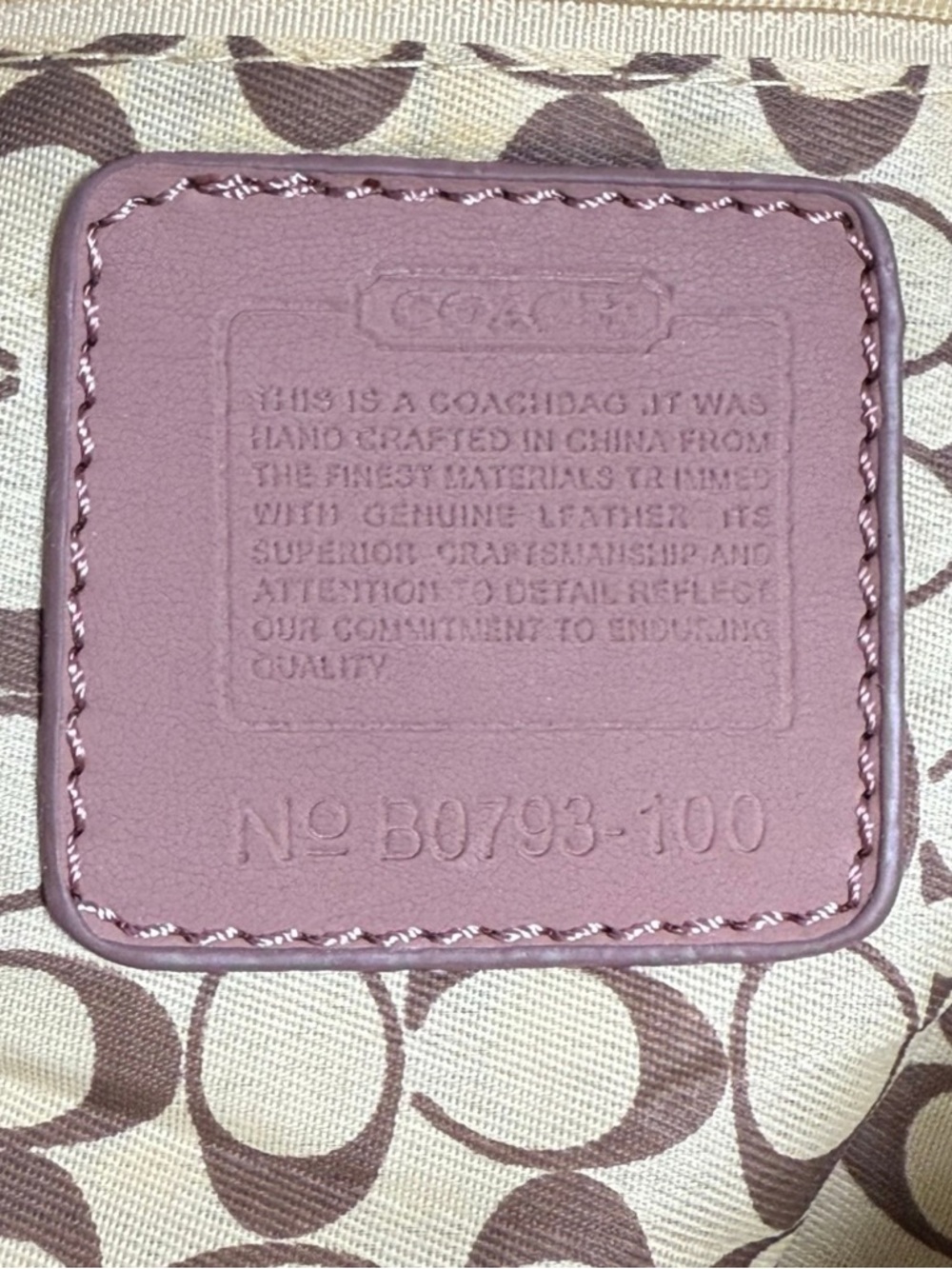 COACH 2WAY Madison Gathered 2-Way Tote Leather Handbag Blush Pink Crossbody - Picture 4 of 12